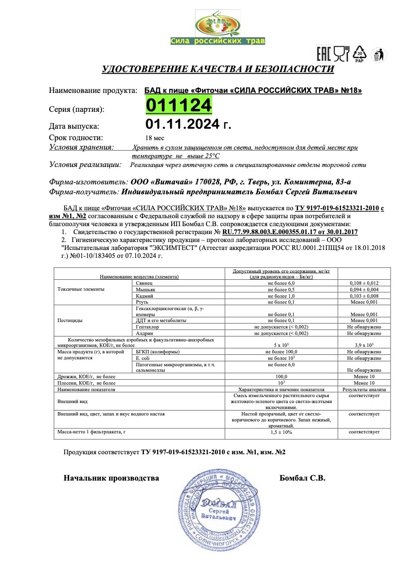 Паспорт №112024